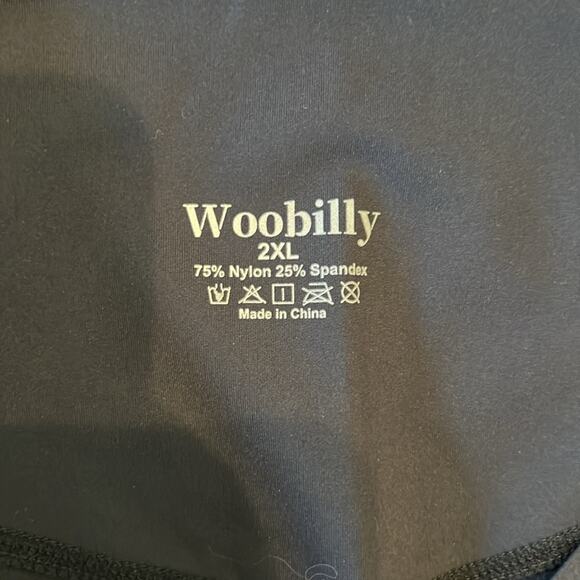 NWOT Woobilly Spandex Blent High Waisted Butt Lifting Tummy Control Legging 2XL - Picture 7 of 8